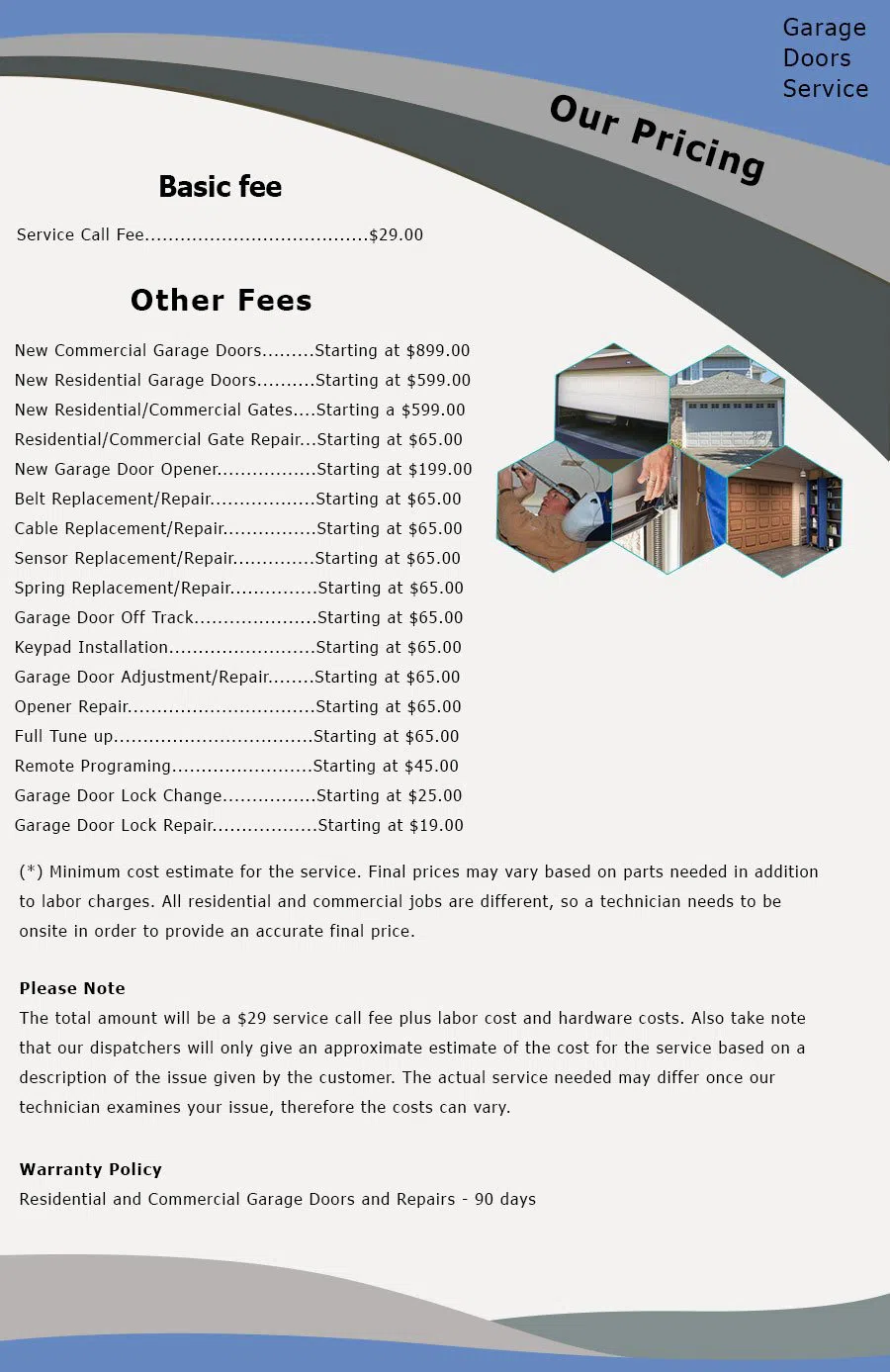 Security Garage Doors San Diego, CA 858-519-1403